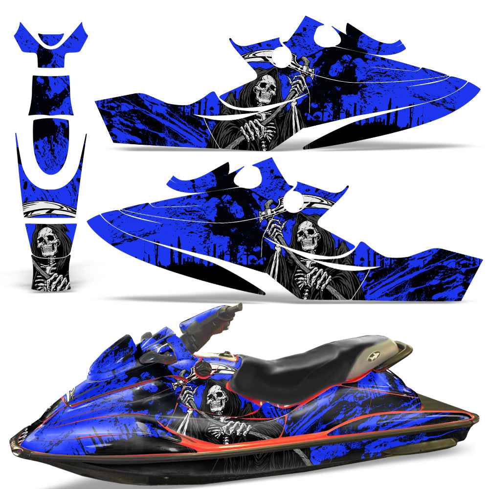 Sea-Doo Bombardier GSX 1996-1999 Jet Ski Graphic Wrap Kit - Reaper