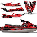 Sea-Doo Bombardier GTS 1992-1997 Sitdown Jet Ski Graphic Wrap Kit - Reaper V2