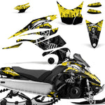 Yamaha FX Nytro 2008-2014 Sled Snowmobile Wrap Graphic Kit - Reaper V2