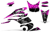 Yamaha FX Nytro 2008-2014 Sled Snowmobile Wrap Graphic Kit - Reaper V2