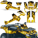 Can-Am Outlander EFI 500/650 2012-2015 ATV Graphic Kit - Flames