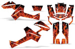 Can-Am Outlander EFI 500/650 2012-2015 ATV Graphic Kit - Flames