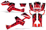 Can-Am Outlander EFI 500/650 2012-2015 ATV Graphic Kit - Flames