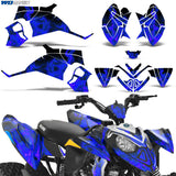 Polaris Predator 90 ATV Quad Graphic Kit - Flames