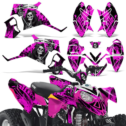 Polaris Outlaw 90/110 2002-2020 ATV Quad Graphic Kit - Reaper V2