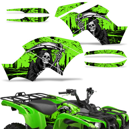 Yamaha Grizzly 700/550 2007-2014 Quad Graphic Kit - Reaper V2