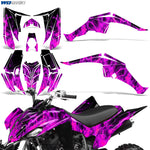 Yamaha Raptor 350 2004-2014 ATV Graphic Kit - Flames