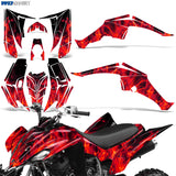Yamaha Raptor 350 2004-2014 ATV Graphic Kit - Flames