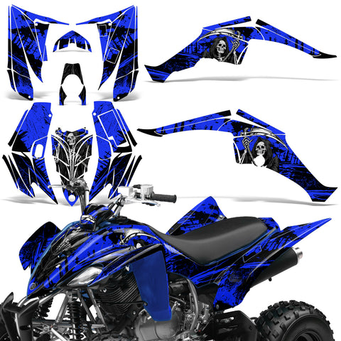 Yamaha Raptor 350 2004-2014 ATV Graphic Kit - Flames