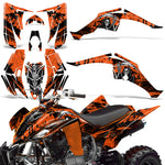 Yamaha Raptor 350 2004-2014 ATV Graphic Kit - Flames