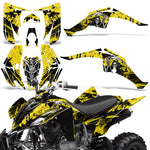 Yamaha Raptor 350 2004-2014 ATV Graphic Kit - Flames