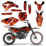 Apollo/Orion RX250 All Years Motocross Graphic Kit Flames