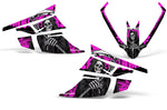 Arctic Cat F Z1 Series Sled Snowmobile Wrap Graphic Kit - Reaper V2