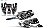 Arctic Cat Firecat Sled Snowmobile Wrap Graphic Kit - Team Arctic