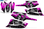 Arctic Cat Firecat Sled Snowmobile Wrap Graphic Kit - Reaper V2