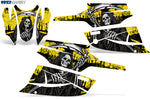 Arctic Cat Firecat Sled Snowmobile Wrap Graphic Kit - Reaper V2