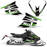 Arctic Cat F Z1 Series Sled Snowmobile Wrap Graphic Kit - WD