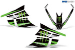 Arctic Cat F Z1 Series Sled Snowmobile Wrap Graphic Kit - WD