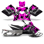 Arctic Cat ZR 200 2018-2020 Sled Snowmobile Wrap Graphic Kit - Reaper V2