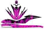 Sea-Doo GTI 2006-2010 Sitdown Jet Ski Graphic Wrap Kit - Flames