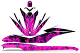 Sea-Doo GTI 2006-2010 Sitdown Jet Ski Graphic Wrap Kit - Flames