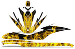Sea-Doo GTI 2006-2010 Sitdown Jet Ski Graphic Wrap Kit - Flames