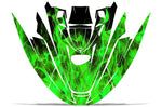 Sea-Doo GTI Bombardier GTX Siege Avant 1996-1999 Sitdown Jet Ski Graphic Wrap Kit - Flames
