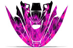 Sea-Doo GTI Bombardier GTX Siege Avant 1996-1999 Sitdown Jet Ski Graphic Wrap Kit - Flames