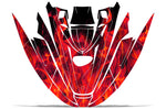 Sea-Doo GTI Bombardier GTX Siege Avant 1996-1999 Sitdown Jet Ski Graphic Wrap Kit - Flames