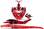 Sea-Doo RXP 2004-2011 Sitdown Jet Ski Graphic Wrap Kit - Flames