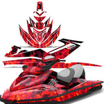Sea-Doo RXT 2005-2009 Sitdown Jet Ski Graphic Wrap Kit - Flames