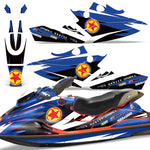 Sea-Doo Bombardier GSX 1996-1999 Jet Ski Graphic Wrap Kit - Red Stars