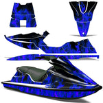 Sea-Doo XP Bombardier Spark 1993-1996 Jet Ski Graphic Wrap Kit - Flames