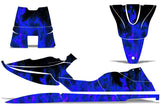 Sea-Doo XP Bombardier Spark 1993-1996 Jet Ski Graphic Wrap Kit - Flames