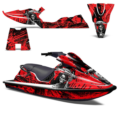 Sea-Doo XP Bombardier Spark 1993-1996 Jet Ski Graphic Wrap Kit - Reaper V2