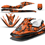 Sea-Doo GTI 2006-2010 Sitdown Jet Ski Graphic Wrap Kit - Reaper V2