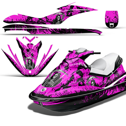 Sea-Doo GTI 2006-2010 Sitdown Jet Ski Graphic Wrap Kit - Reaper V2