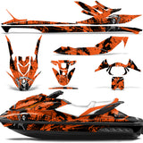 Sea-Doo GTI/GTR/GTS HD 2011-2017 Sitdown Jet Ski Graphic Wrap Kit - Reaper V2