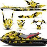 Sea-Doo GTI/GTR/GTS HD 2011-2017 Sitdown Jet Ski Graphic Wrap Kit - Reaper V2