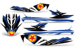 Sea-Doo GTI/GTR/GTS HD 2011-2017 Sitdown Jet Ski Graphic Wrap Kit - Red Star
