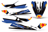 Sea-Doo Bombardier GTS 1992-1997 Sitdown Jet Ski Graphic Wrap Kit - Red Stars