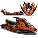 Sea-Doo GTI Bombardier GTX Siege Avant 1996-1999 Sitdown Jet Ski Graphic Wrap Kit - Reaper V2