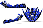Sea-Doo GTI Bombardier GTX Siege Avant 1996-1999 Sitdown Jet Ski Graphic Wrap Kit - Reaper V2