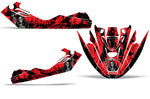 Sea-Doo GTI Bombardier GTX Siege Avant 1996-1999 Sitdown Jet Ski Graphic Wrap Kit - Reaper V2