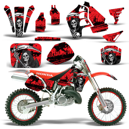 Honda CR 500 1985-2001 Motocross Graphic Kit Reaper V2