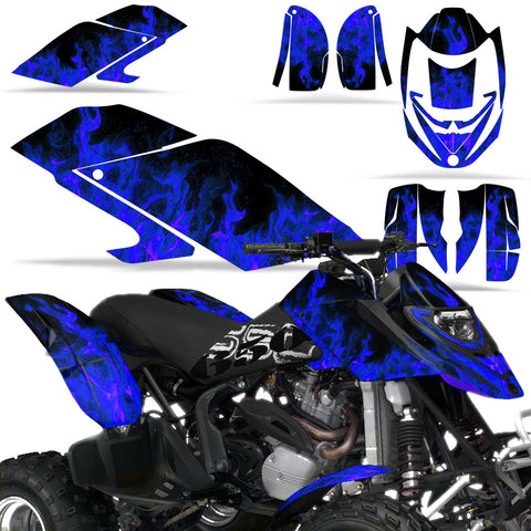 Can-Am Bombardier DS650 2008-2015 ATV Graphic Kit - Flames