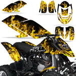 Can-Am Bombardier DS650 2008-2015 ATV Graphic Kit - Flames