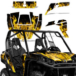 Can-Am BRP Commander 1000 800 2010-2020 UTV Graphic Kit - Flames