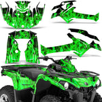 Can-Am Outlander-L 450 570 2014-2023 ATV Graphic Kit - Flames