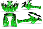 Can-Am Outlander-L 450 570 2014-2023 ATV Graphic Kit - Flames